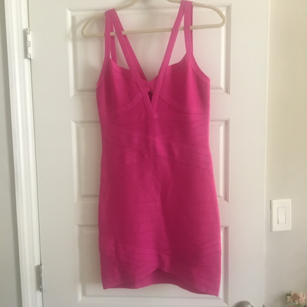 NEW Bebe pink dress